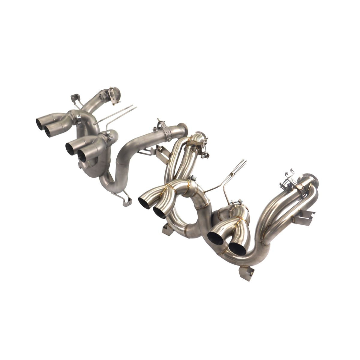 Audi R8 performance exhaust system